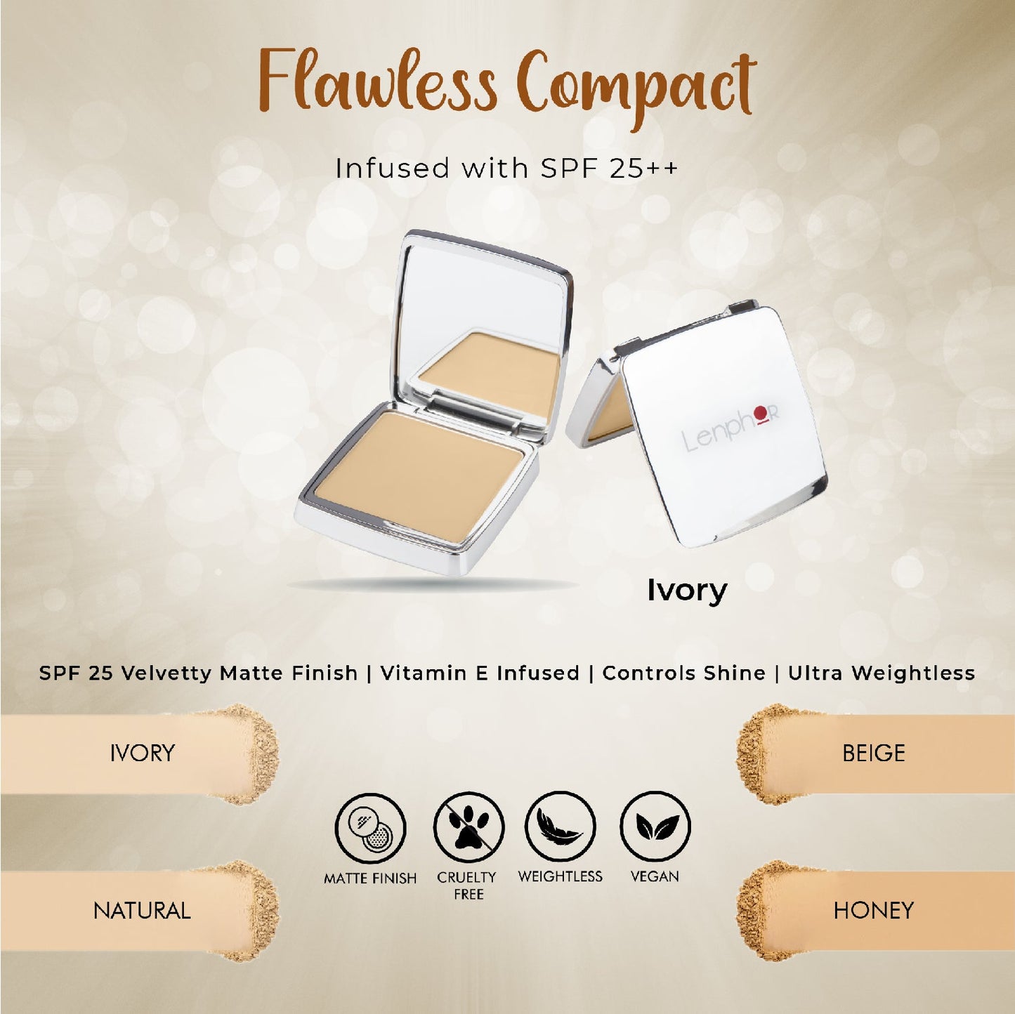 Flawless Matte Compact Powder With SPF 25