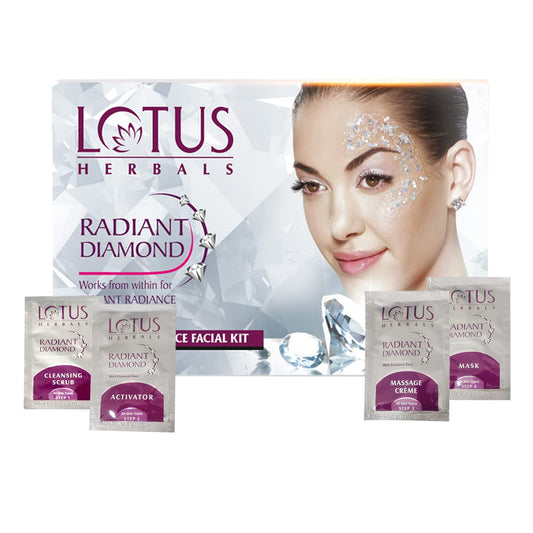 Lotus Herbals Radiant Diamond Cellular Radiance 1 Facial Kit