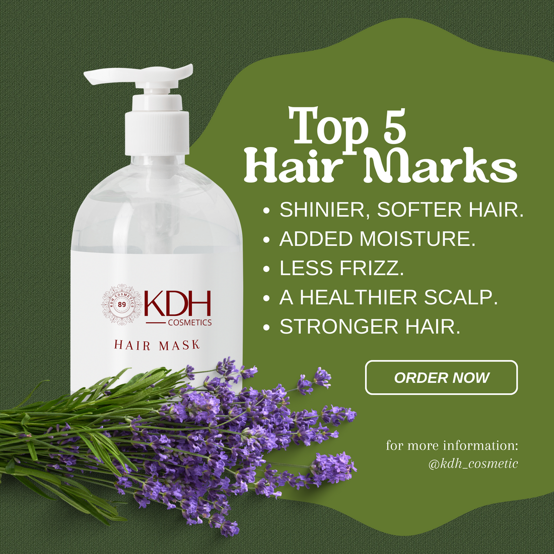5 of the Very Best Hair Masks “Hair masks are key to healthy hair, no matter the texture.”-KDH Cosmetic