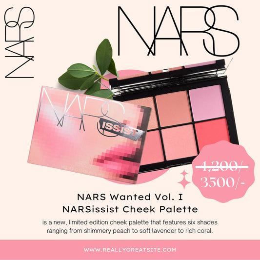 NARS Wanted Vol. I NARS issist Cheek Palette-KDH Cosmetic