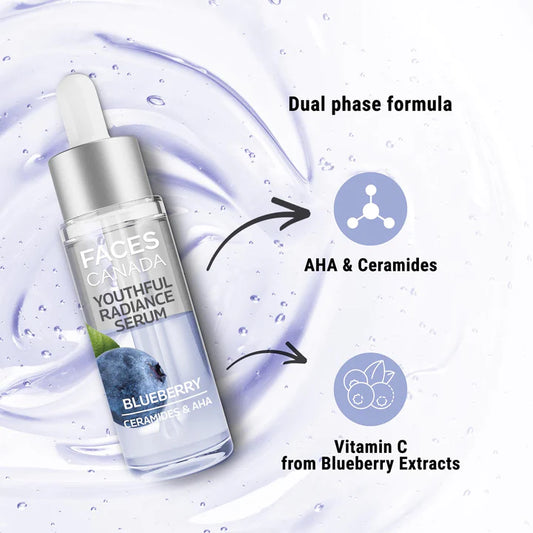 Faces Canada Youthful Radiance Serum Blueberry