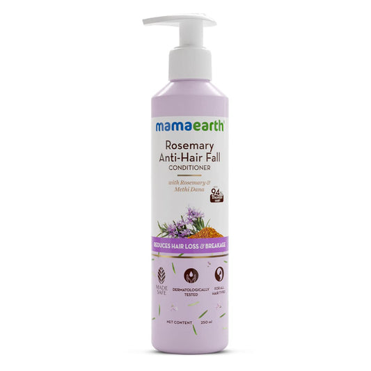 Mamaearth Rosemary Anti Hair Fall Conditioner with Rosemary & Methi Dana for Reducing Hair Loss & Breakage - 250 ml