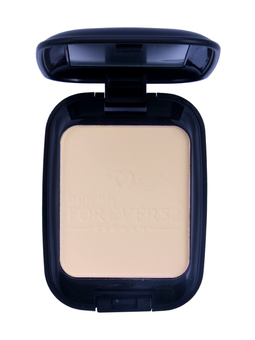 Daily Life Forever52 Dual Wet and Dry Compact With Sponge and Mirror
