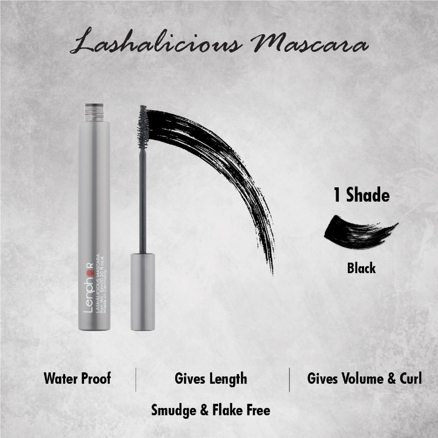 Buy Smudge Proof Waterproof Mascara - Lenphor