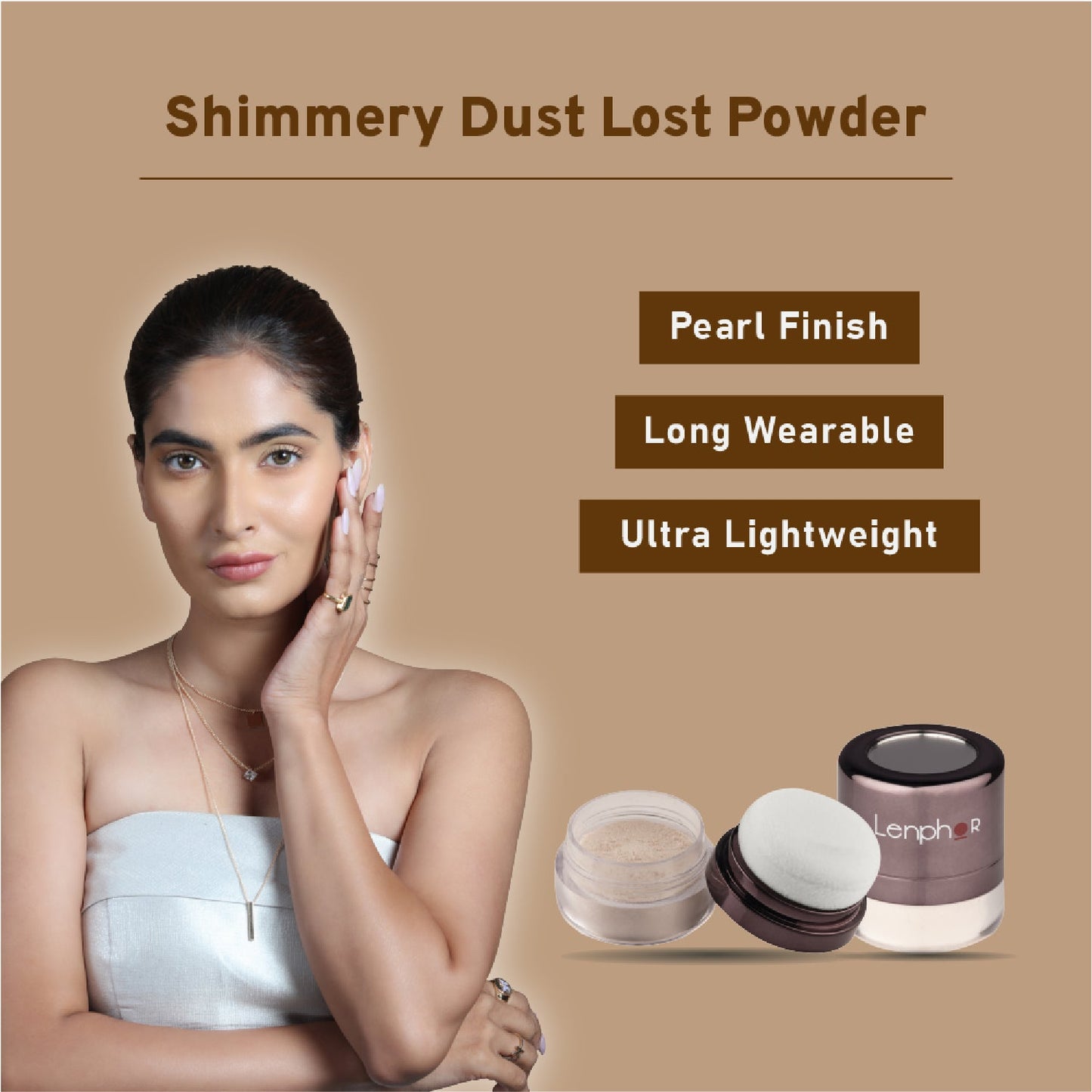 Buy Shimmer Powder Highlighter - Lenphor