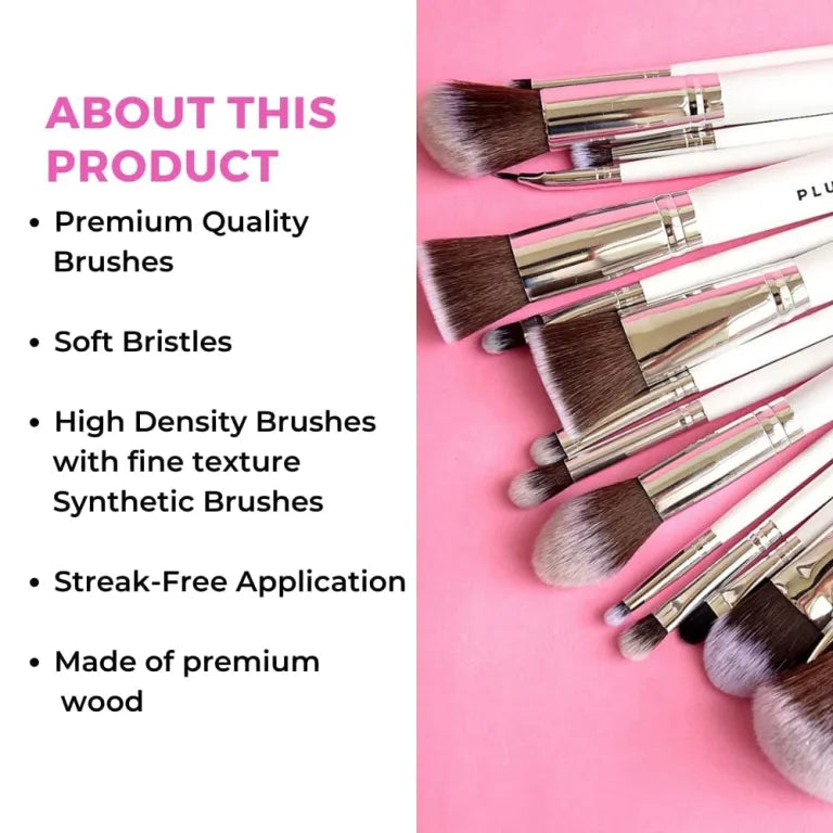 Plume Beauty 23 Pcs Professional Makeup Brush Set