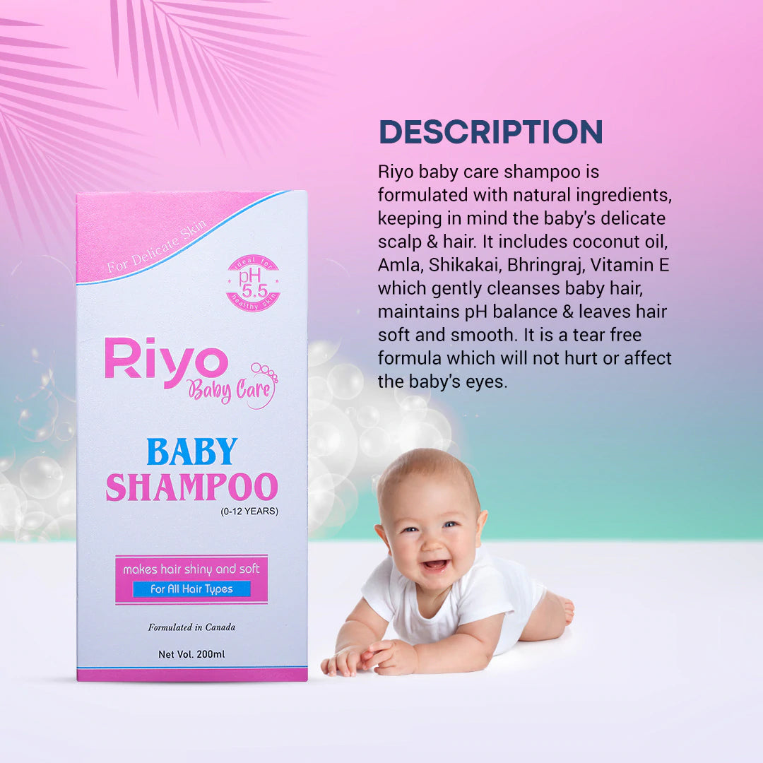 Riyo Baby Shampoo - 200ml