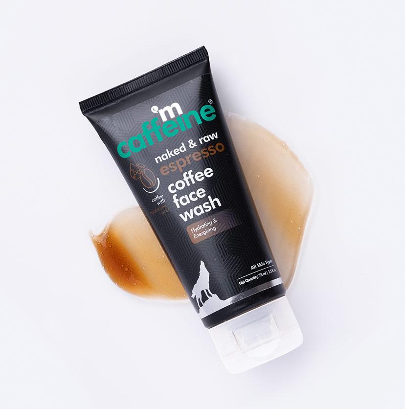 mCaffeine Coffee Face Wash for Fresh & Glowing Skin - Hydrating Face Cleanser for Oil & Dirt Removal