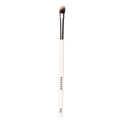 PRAUSH (Formerly Plume) Professional Face Brush With Marbelicious Makeup Pouch