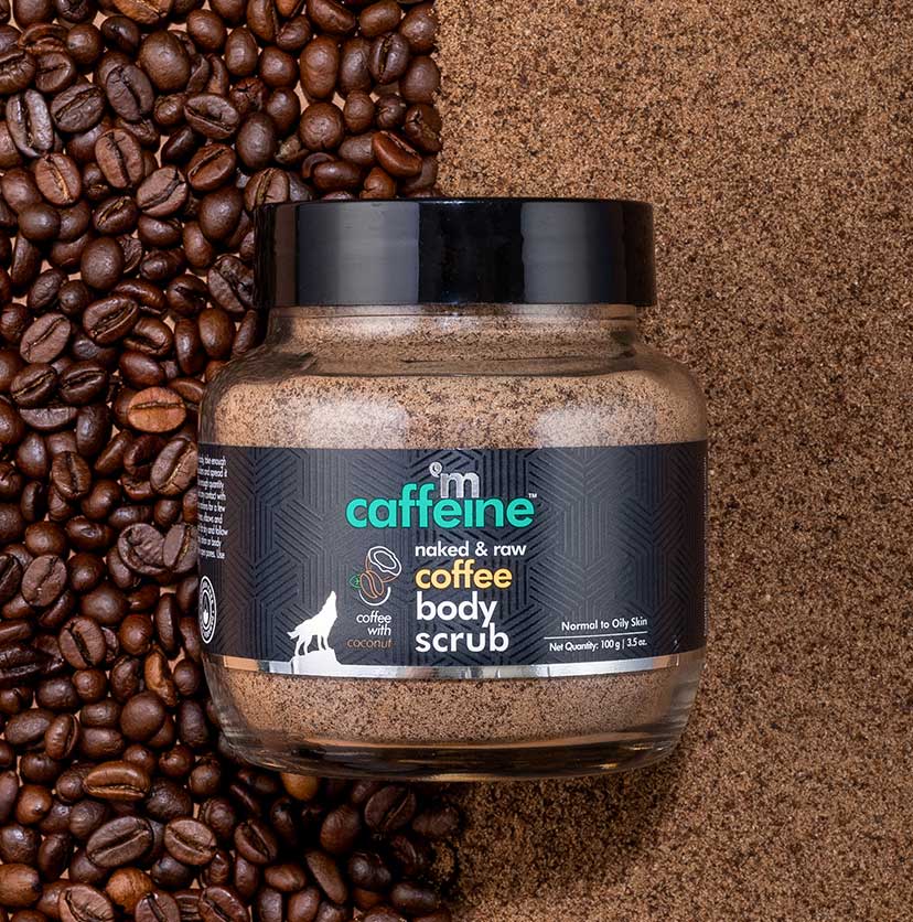 mCaffeine Naked & Raw Coffee Body Scrub (100 gm)