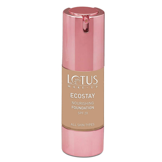 Roll over image to zoom in Lotus Herbals Ecostay Nourishing Foundation SPF 20, Royal Ivory, 30ml