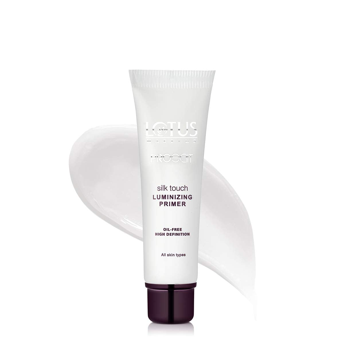 Lotus Makeup Proedit Silk Touch Luminizing Primer, White, 20 g