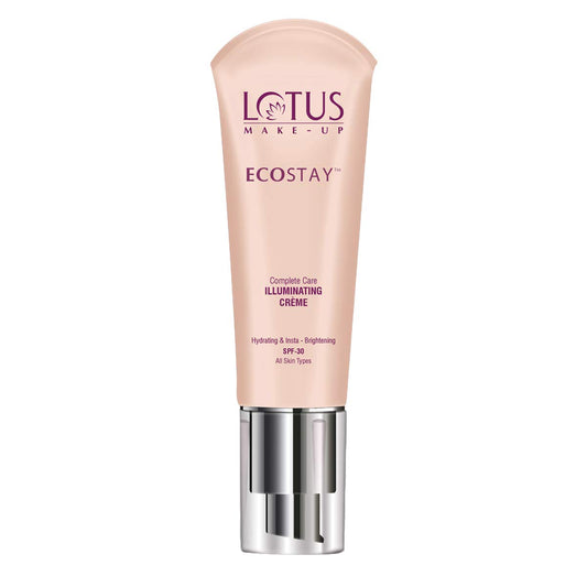 Lotus Makeup Ecostay Cc Complete Care Illuminating Crème Spf 30, Snow Light, 25 g