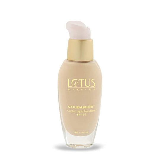Lotus Makeup Naturalblend Liquid Foundation, Translucent Finish, Soft Cameo, 30 ml