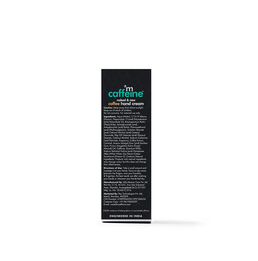 mCaffeine Naked & Raw Mattifying Coffee Hand Cream(50 ml)