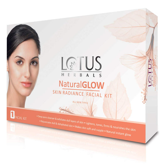 Lotus Herbals Natural Glow Kit Skin Radiance Facial Kit