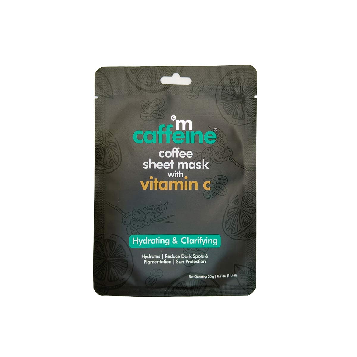 mCaffeine Coffee Sheet Mask with Vitamin C