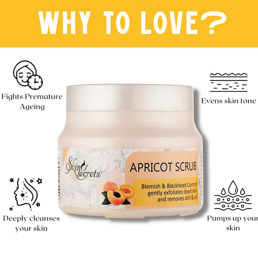 SKIN SECRETS APRICOT SCRUB -500 GMS