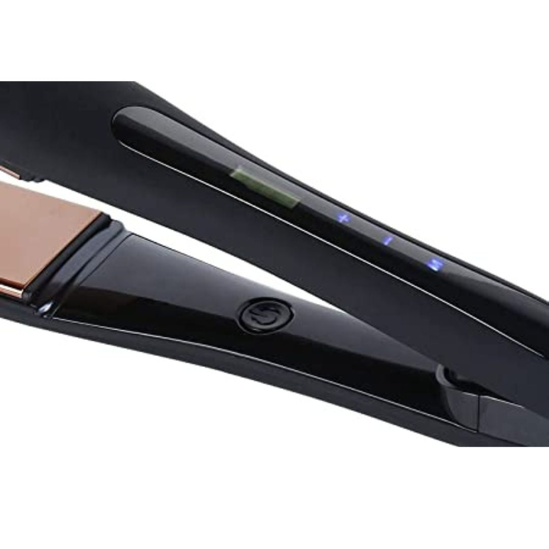 TORLEN Professional TOR 048 Hair Straightener with Copper Titanium Plates for Women, Flat Straightening Iron with Touch Screen Temperature Controller