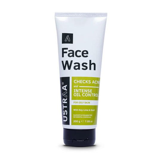 Ustra Face Wash - Oily Skin (Checks Acne & Oil Control) - 200g