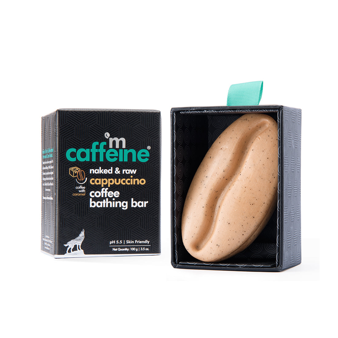 mCaffeine Cappuccino Coffee Bathing Bar (Pack of 2)