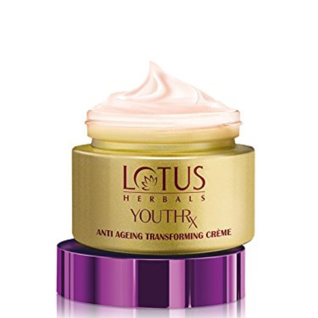 Lotus Herbals Youth Rx Anti-aging Skin Care Range – Lotus Herbals Youth Rx Anti-Aging Transforming Crème