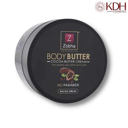 ZOBHA Cocoa Body Butter Cream (200ml)