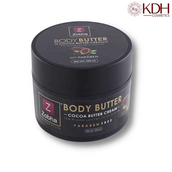 ZOBHA Cocoa Body Butter Cream (200ml)