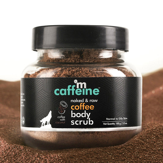 mCaffeine Exfoliate & Remove Tan Coffee Body Scrub - Pack Of 2