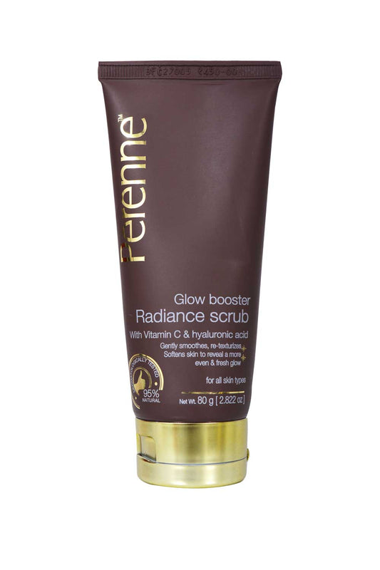 Perenne Glow booster Radiance Scrub (Vitamin C and Hyaluronic acid) 80 GMS
