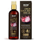WOW Skin Science Onion Hair Oil for Hair Fall Control & Helps Promote Hair Growth, With Cold-Pressed Onion Black Seed Oil, No Mineral Oil, Comb Applicator
