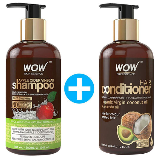WOW Skin Science Wowsome Twosome Hair Care Combo Kit