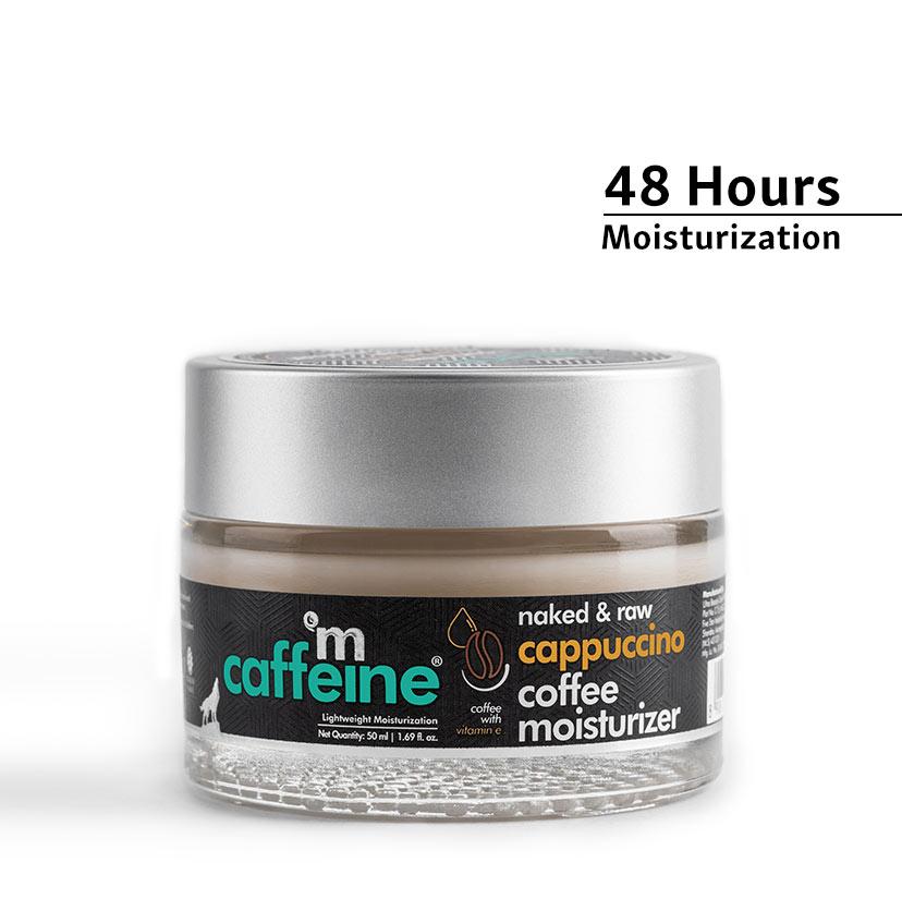 mCaffeine Lightweight Cappuccino Coffee Moisturizer with Vitamin E & Almond Milk (50ml)