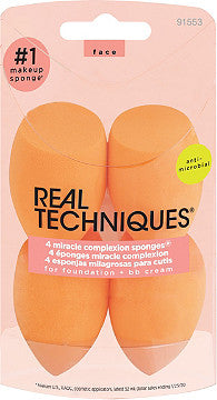 Real Techniques 1553 4 Miracle Complexion Sponges